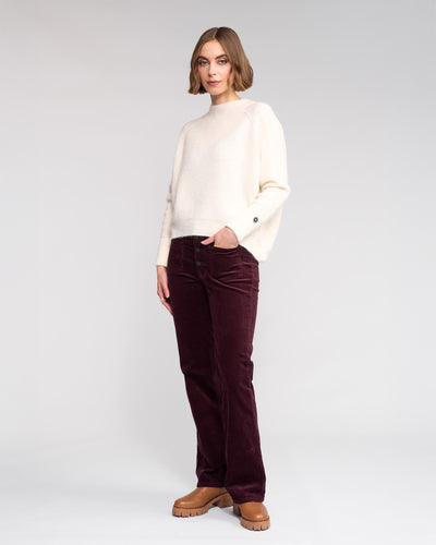 VK2028 Mohair Wool Raglan  Weekend Sweater