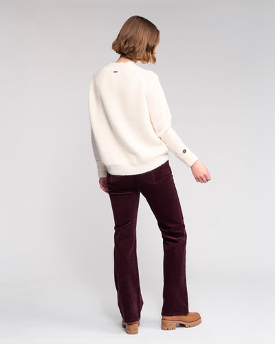 VK2028 Mohair Wool Raglan  Weekend Sweater