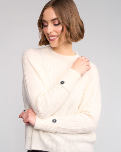 VK2028 Mohair Wool Raglan  Weekend Sweater