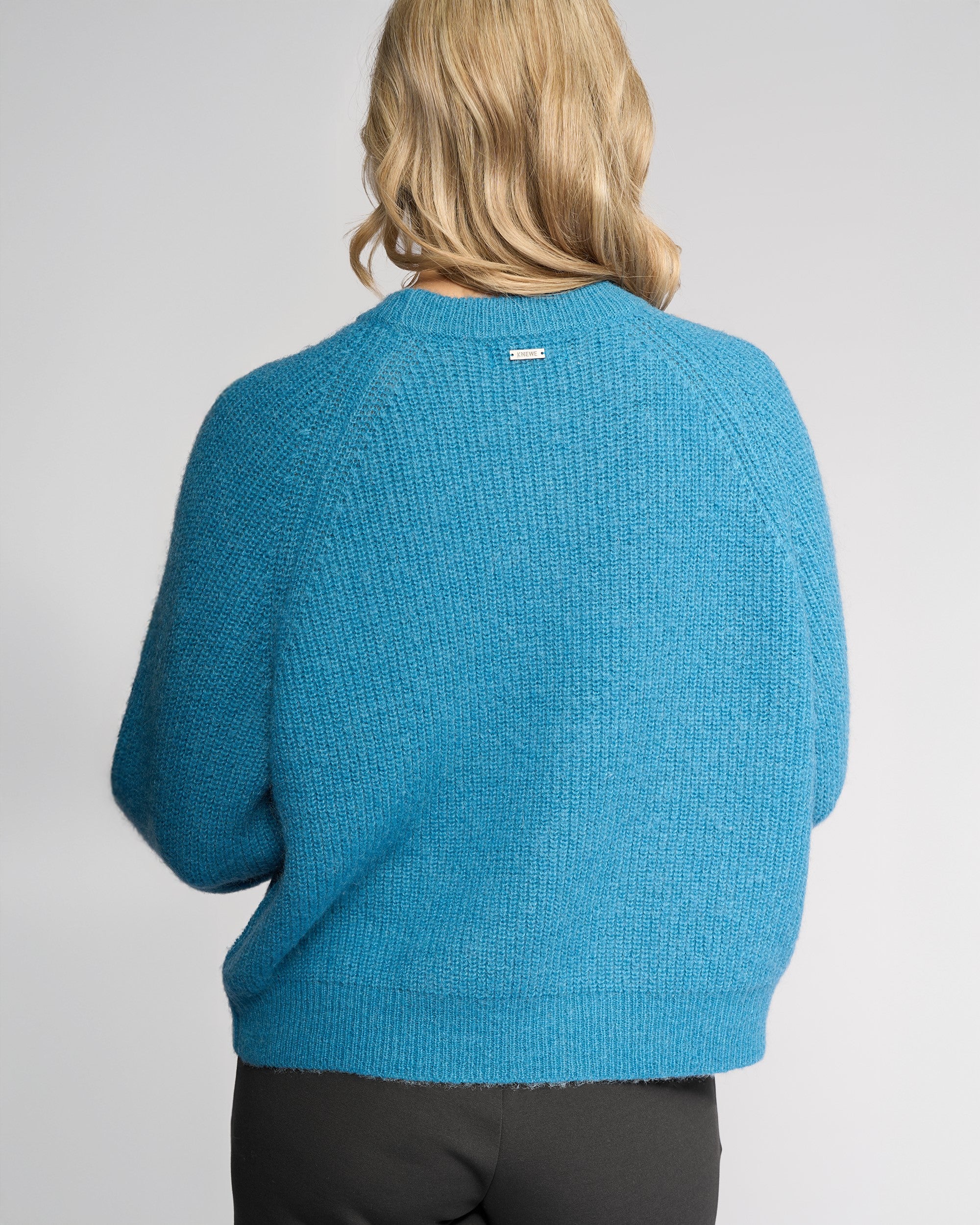 VK2047 Mohair Wool Relaxed Weekend Sweater
