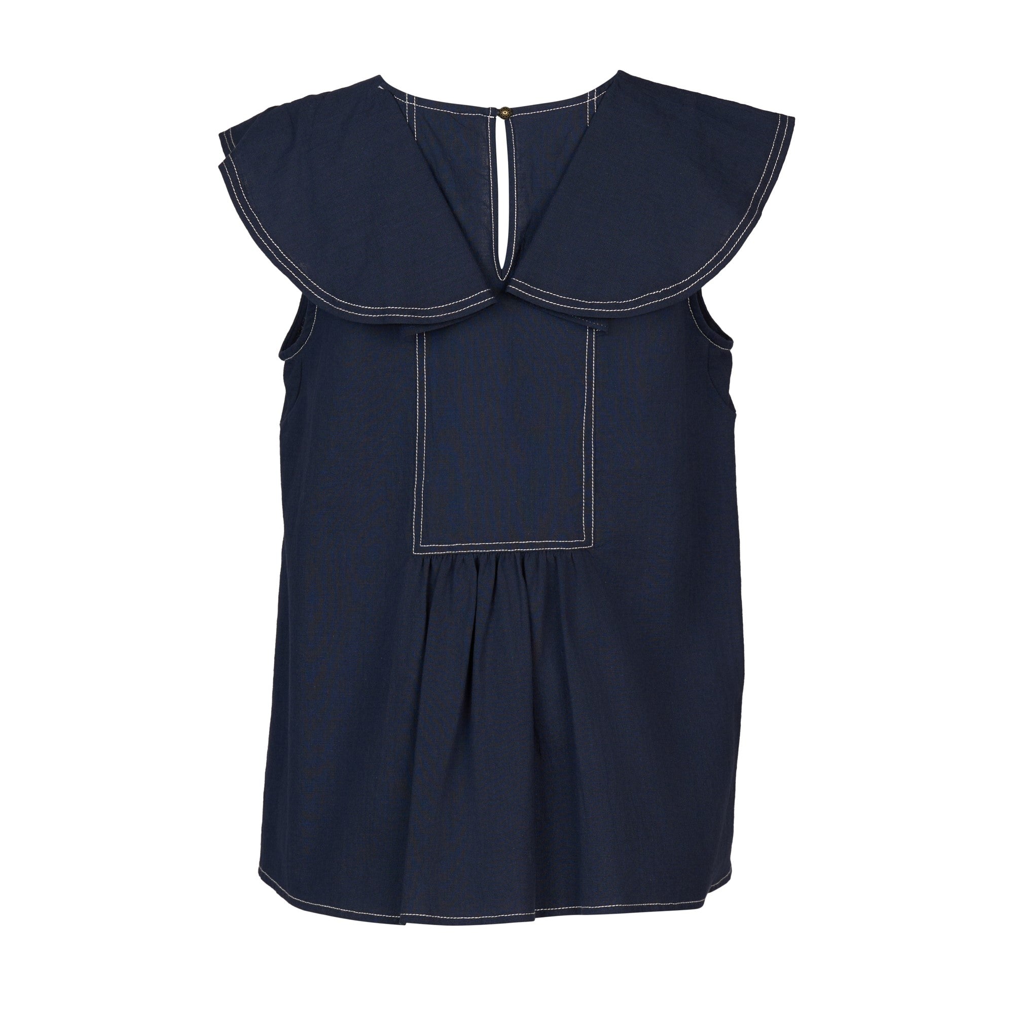 K5095 Ink Contrast Stitch Breeze Top