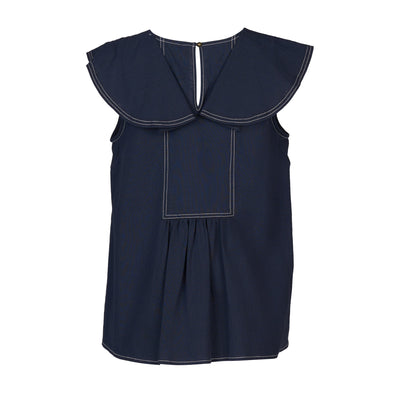 K5095 Ink Contrast Stitch Breeze Top