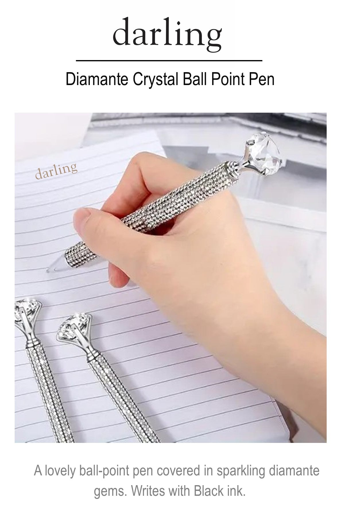 D0008 Diamond & Diamante Pen