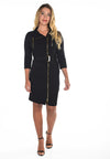 234230 Zip & Belt Shaped Dress