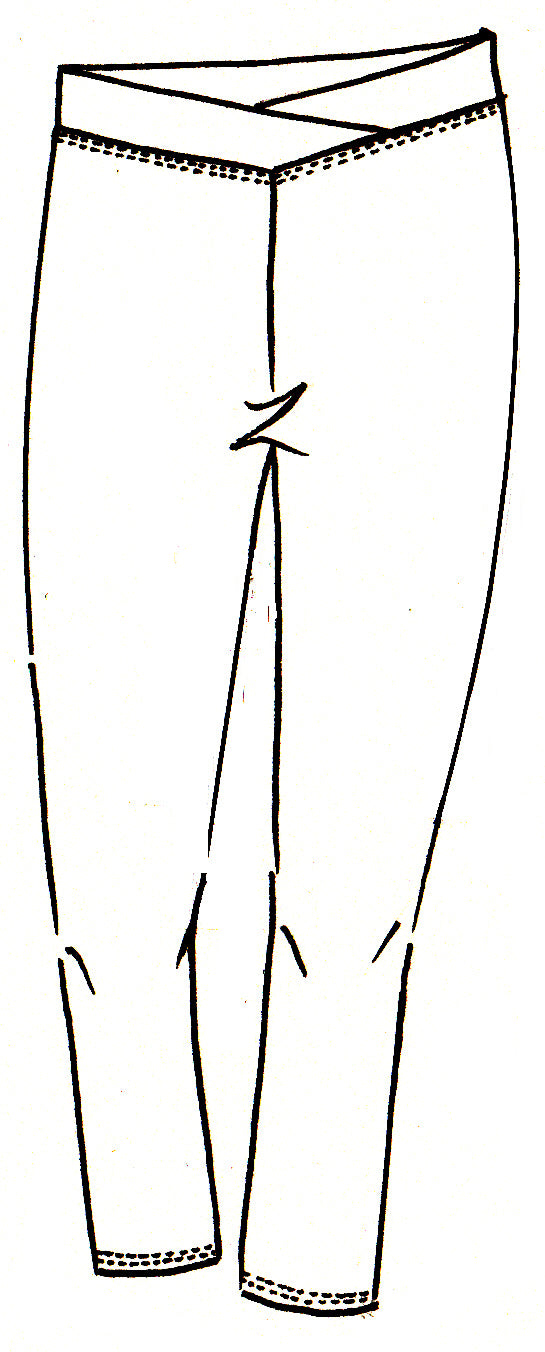 3891 Microjersey Capri Legging