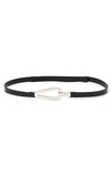 4155 Oval Buckle Adjustable Belt