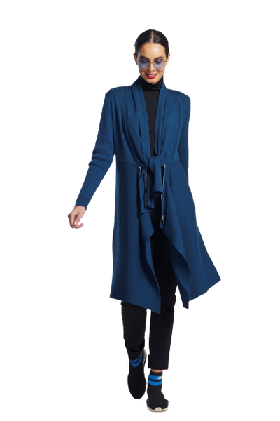 7292 Zip Front Rib Coat