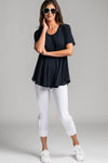 7832S Scoop Neck Swing Top