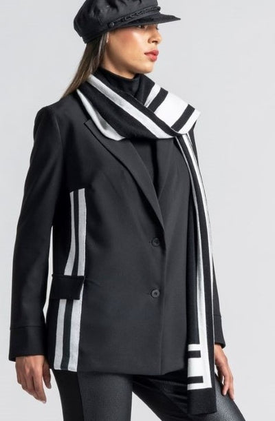 8574 Block Stripe Scarf