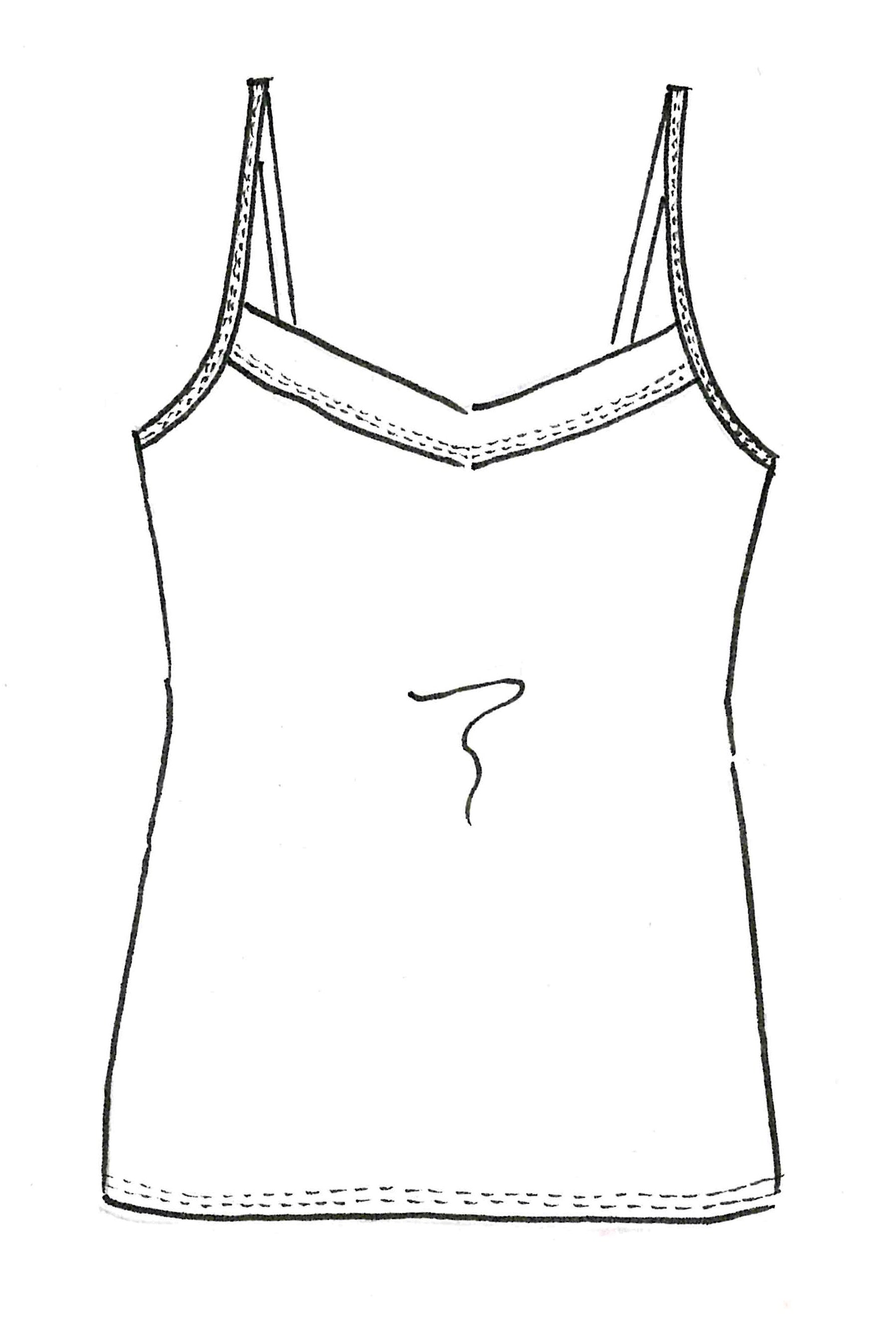 8743 Microjersey Cami Top