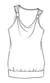 8789 Cowl Front MicroModal Cami