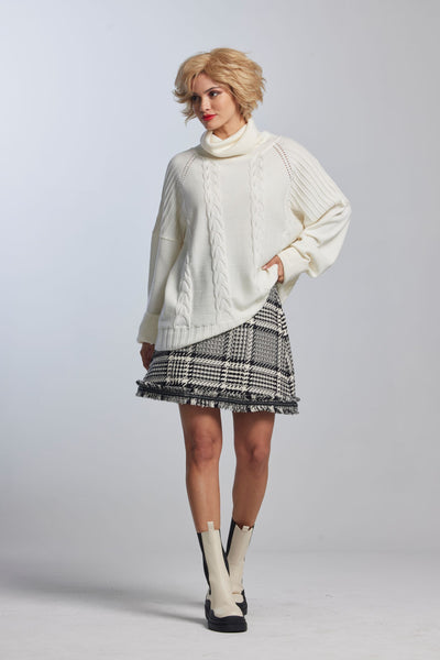 8811 Cable Knit Merino Sweater