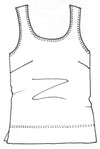9802 Easy Fit Longer Singlet