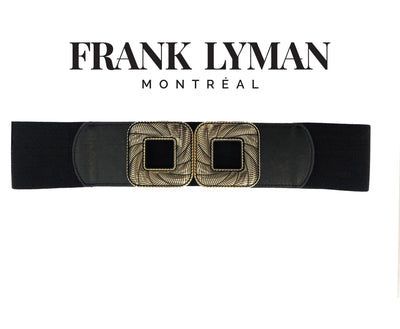Square Pirate Buckle  Stretch Waist Belt