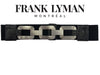 Brushed Nickel Elastic Waist Belt