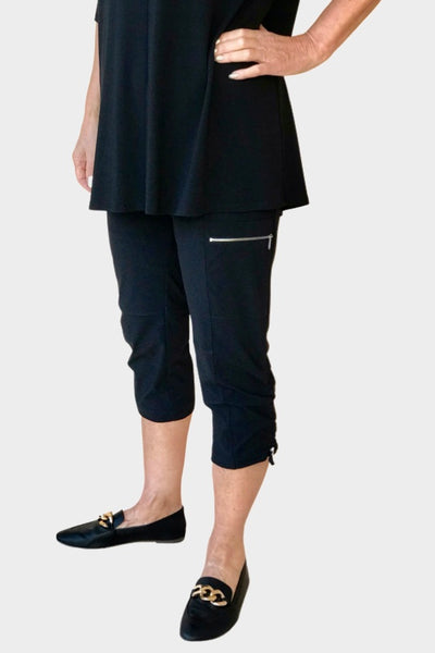 8841 Microjersey Clam Digger Capri