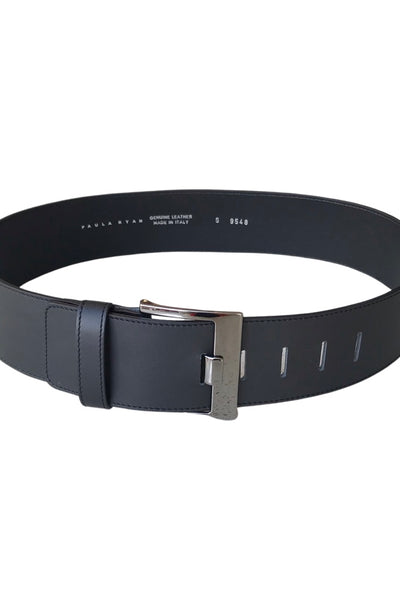 8522 Square Buckle Leather Belt