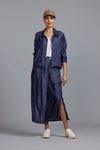8757D Denim Crop Jacket